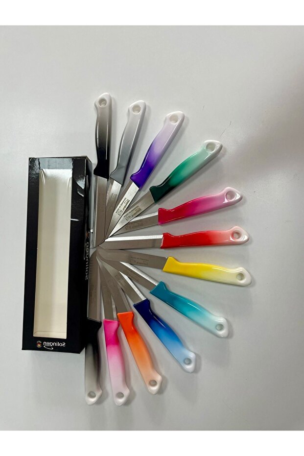 12’li Ebruli Meyve Bıçağı Seti - 2