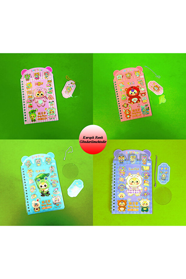 Tatlı Dostlar Sticker Defter - 1