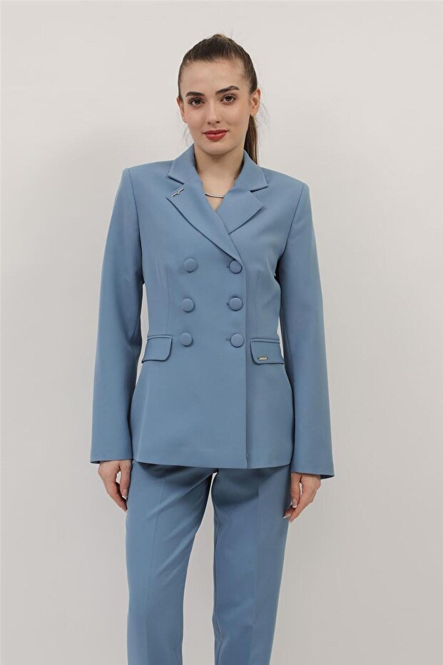 سترة كلاسيكية بأزرار - نيرس - 5