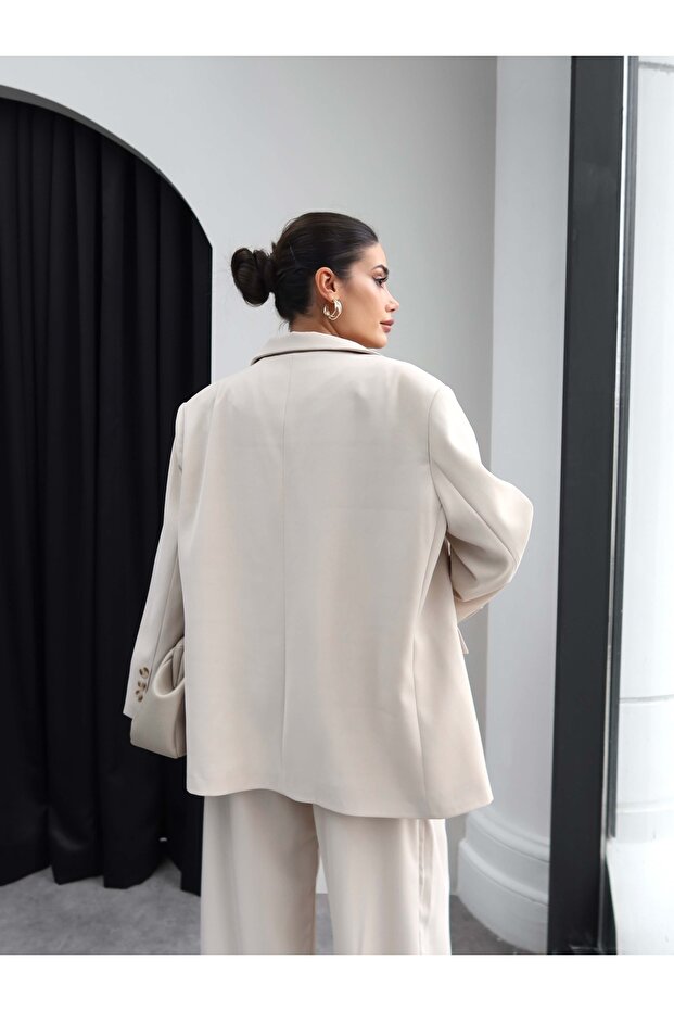 Oversize Blazer Ceket - 5