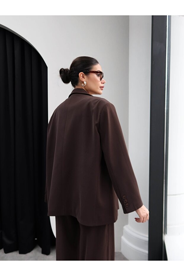 Oversize Blazer Ceket - 4