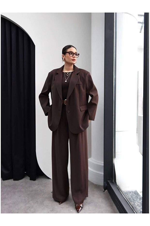 Oversize Blazer Ceket - 5