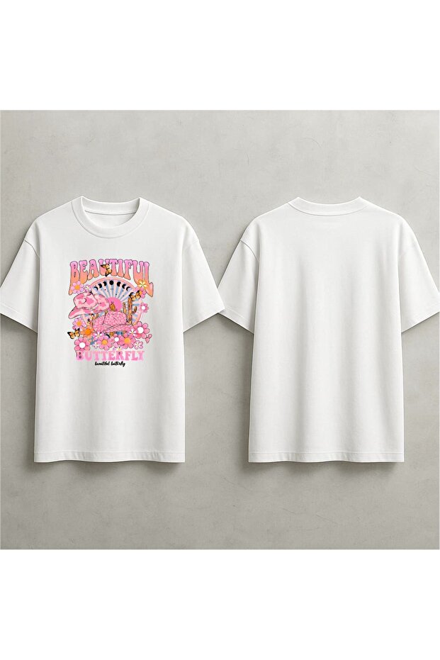 Oversized Beautiful Unisex Printed T-Shirt