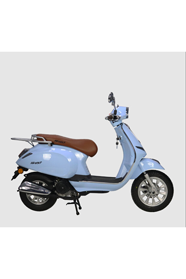 Rs4 50 cc Benzinli Scooter Mavi - 2