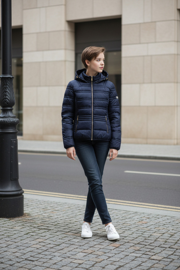 High qulitey Women's Hooded Warm Winter Coat Quilted Thicken Puffer Jacket with Removable Hood