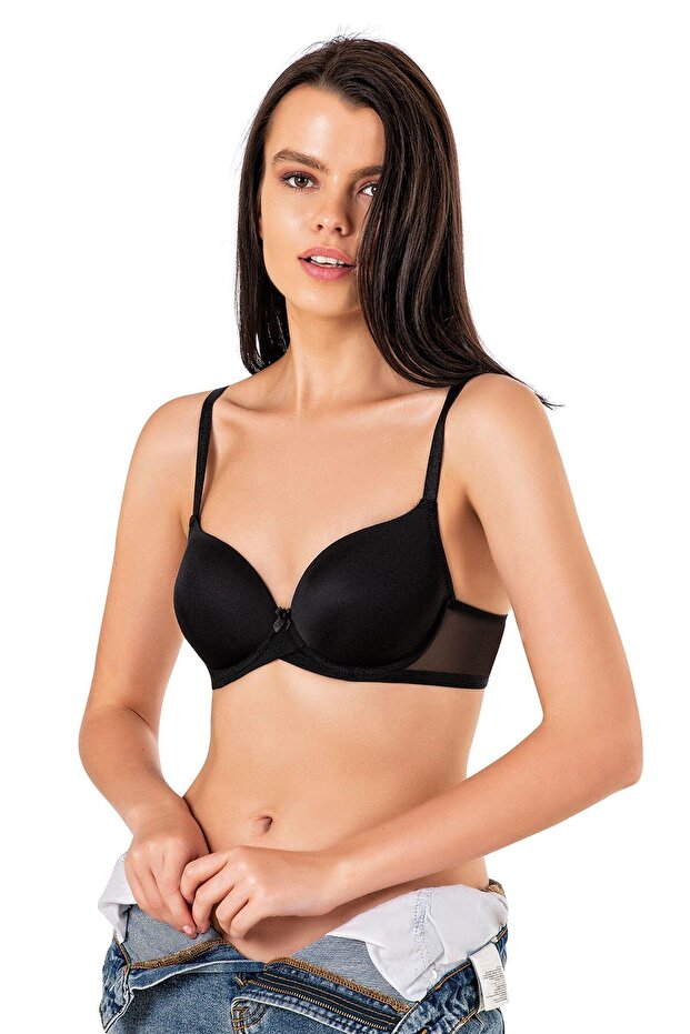 Kadın Siyah Basic Sütyen - 2