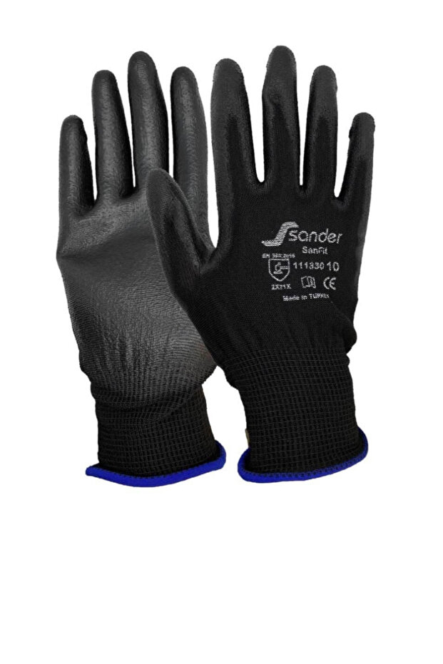 Sander Pu Assembly Gloves 12 Pairs