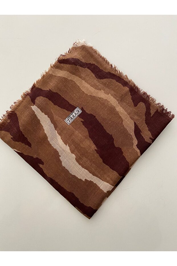 كتابة القهوة نمط القماش القطني - 1