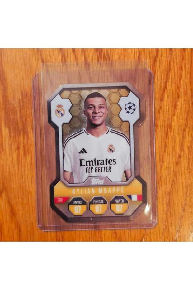 Kylian Mbappe Chrome Shield Game Card