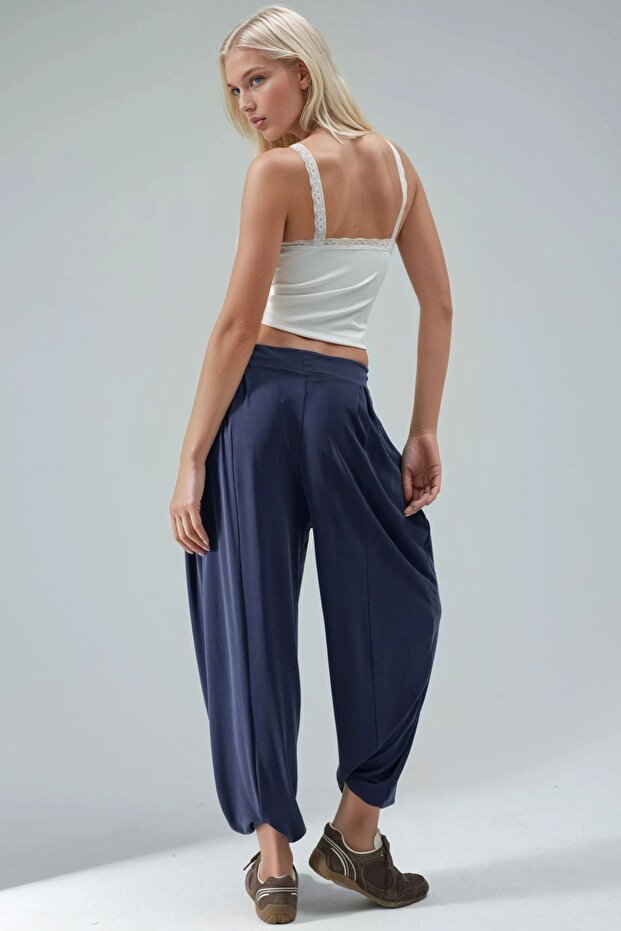 BUSEM Pileli Şalvar Pantolon - 3