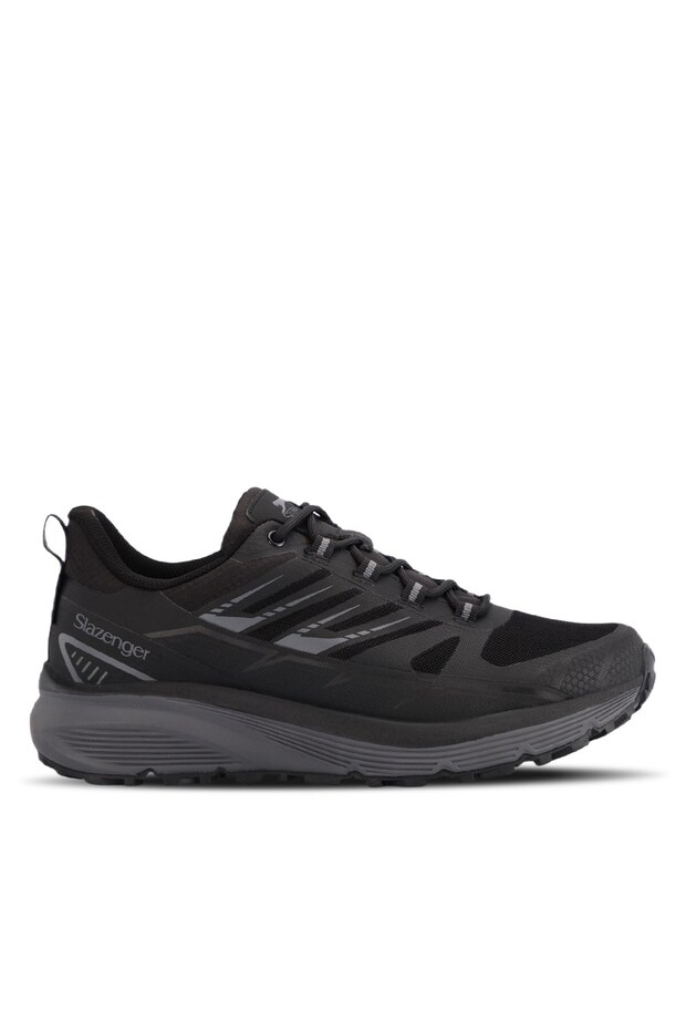 Waterproof Lace-Up Men's Outdoor Shoes Black