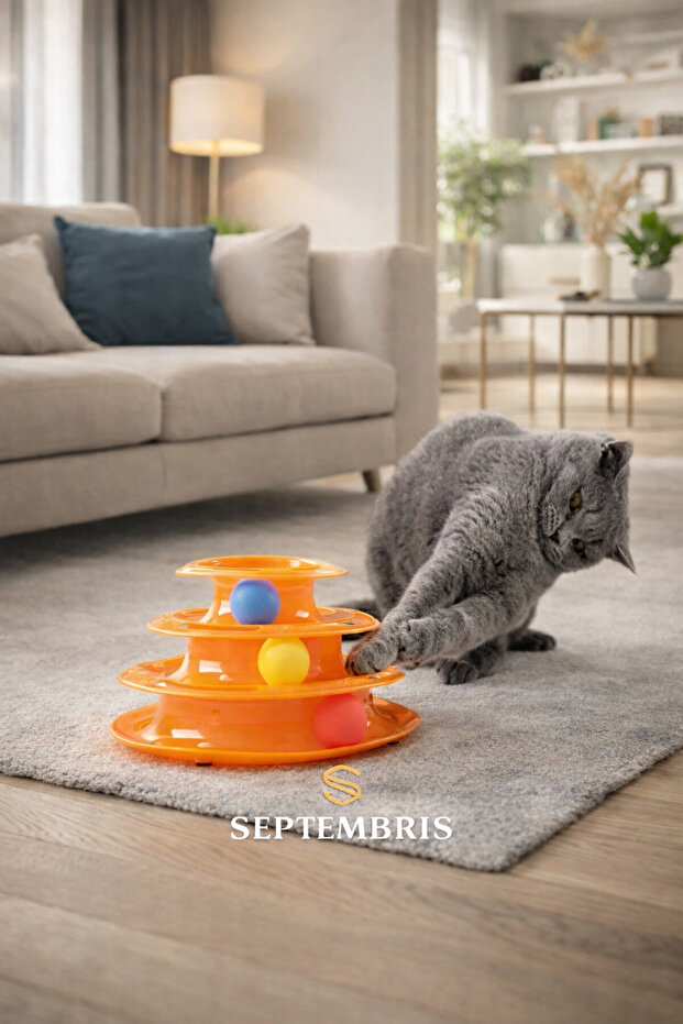 Cat Intelligence & Toy Set (8 Pieces) – Entertainment, Activity, and Reward Toys