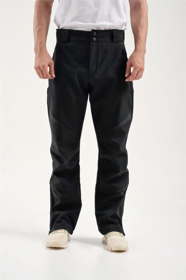 بنطال تزلج سوفتشيل أسود للرجال2313005 - 1