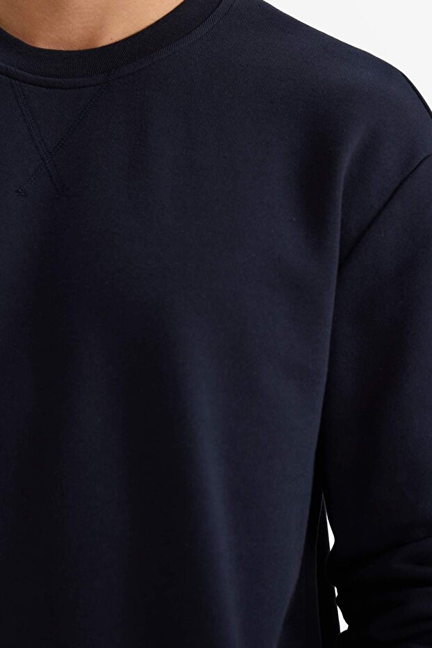 %100 Pamuk Basic Sweatshirt E8339AX26SP - 4