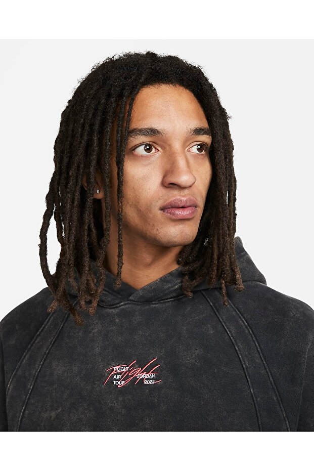 Jordan Flight Heritage Pullover Sırt Baskılı Kapüşonlu Sweatshirt - 2
