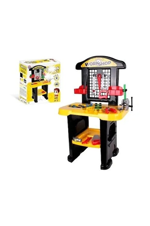 Children's Workbench, Technok, Tool Set, Creative Development, Safety, Various Sizes - 1