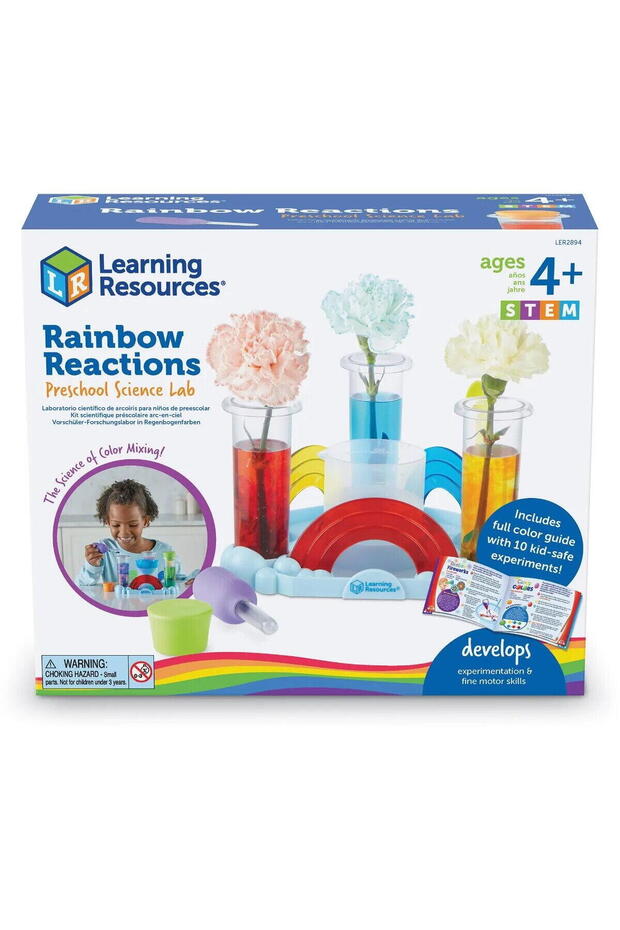 Primul meu set de experimente - Curcubeul reactiilor - 2