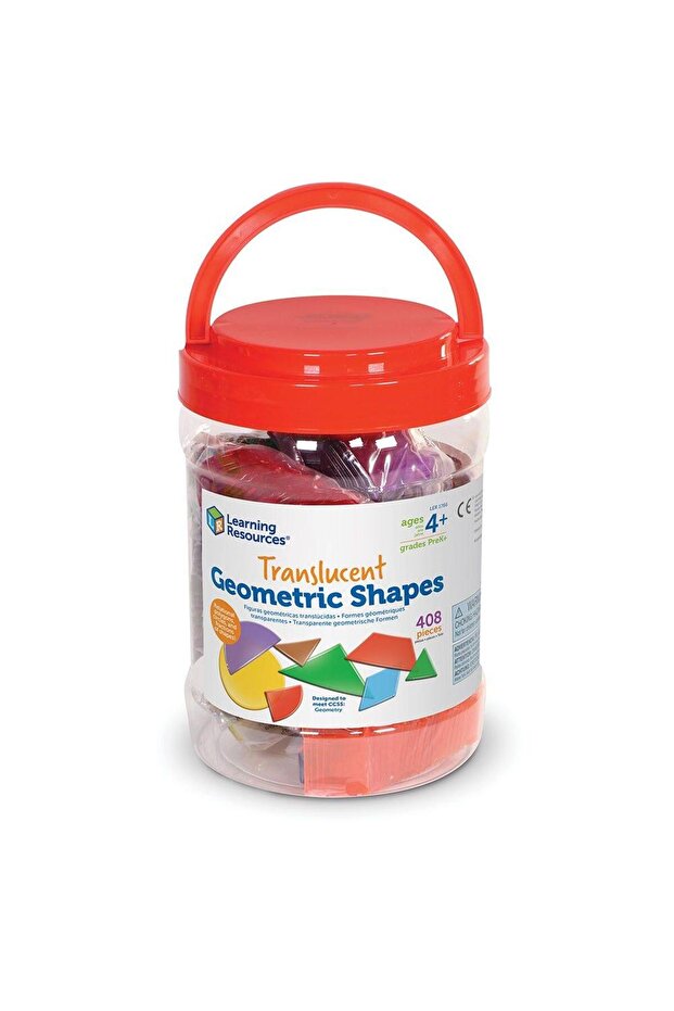 Forme geometrice transparente (408 piese) - 5