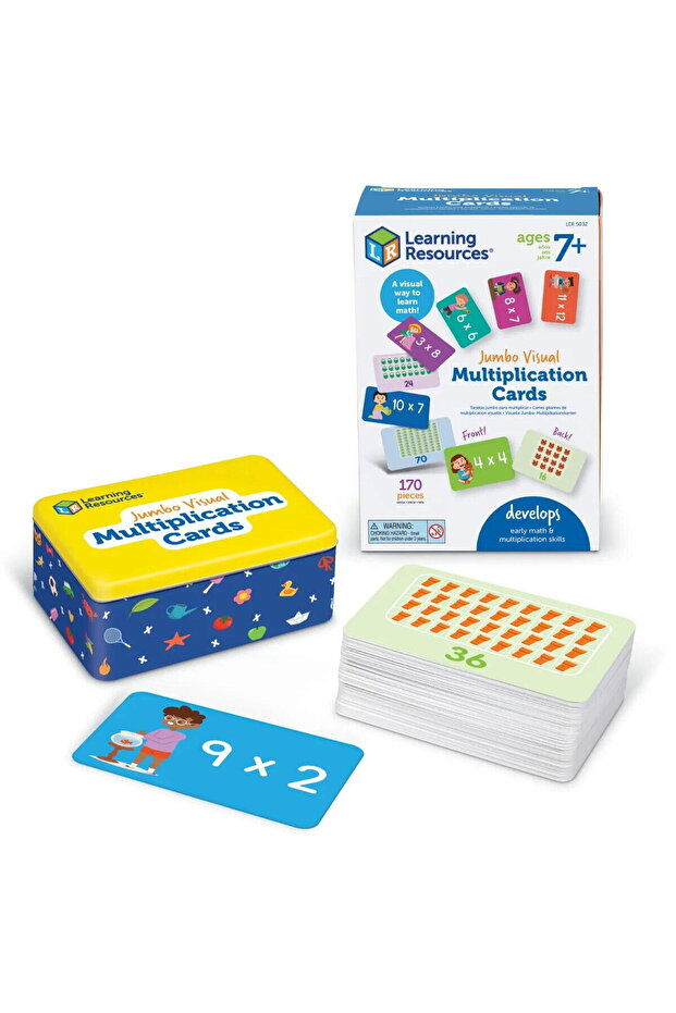 Jumbo Cards - Multiplication Table - 1
