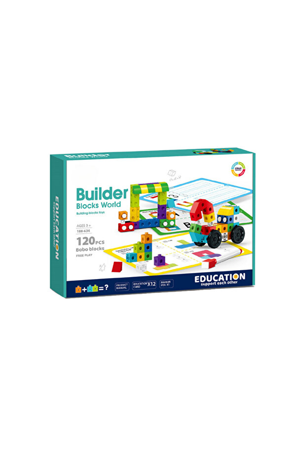 STEAM Construction Set - Learning and Having Fun (120 pieces)