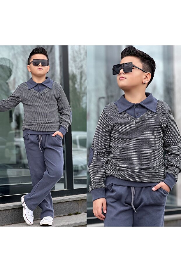 Boy's Pants Sweet Double Set