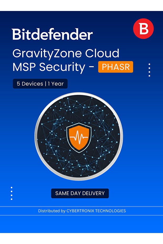 GravityZone Cloud MSP Security - PHASR 5 Devices|Digital License| SAME DAY DELIVERY