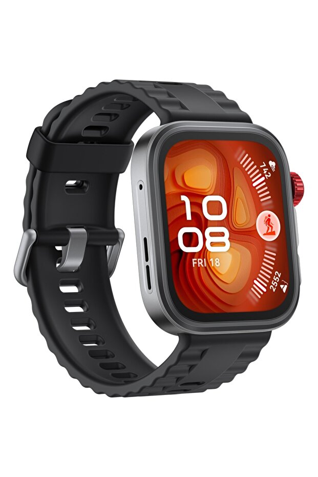Ceas inteligent Fit 4 Pro, GPS, Android/iOS, Negru - 4