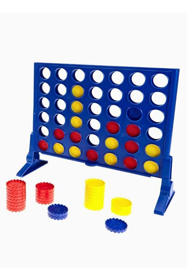 Connect 4 Game | Educational Strategy Board Game | Multi-Color Connect Four Pieces for 2 Players | F