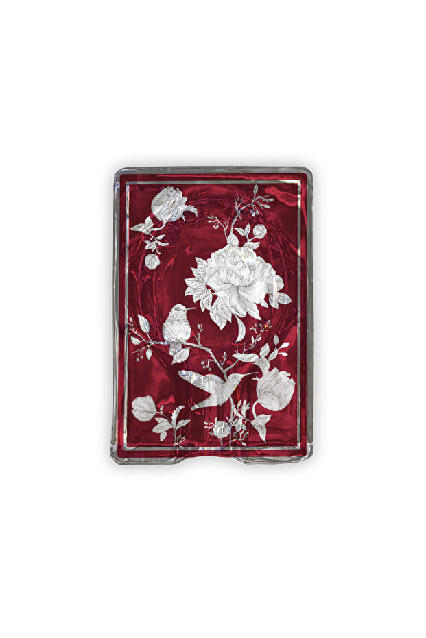 Rose Glow Burgundy Pure Ashtray