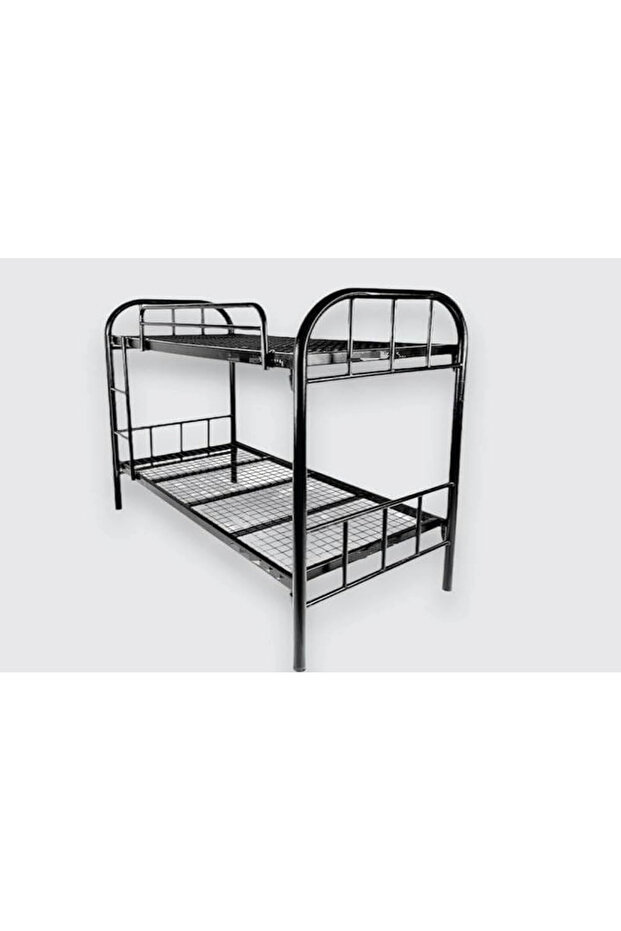 سرير حديد اسود دورين - 1