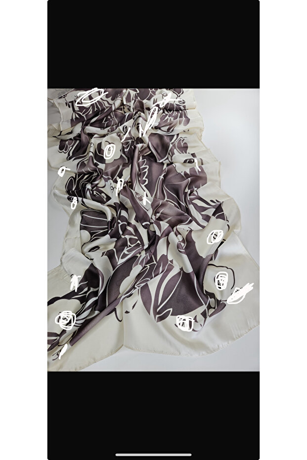 İthal ipek şal - 1