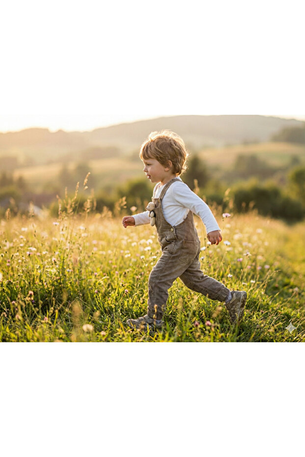 PELUŞ AYICIKLI KOT TULUM - 3