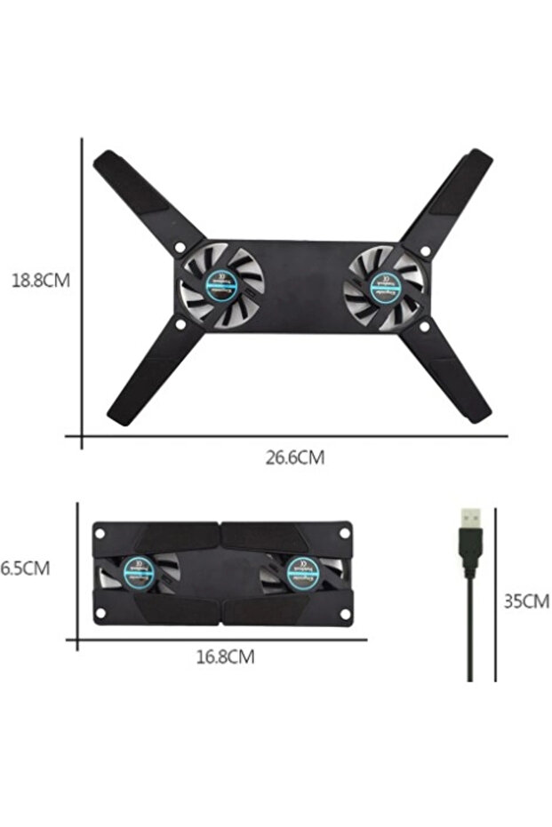 Foldable Laptop Cooler - 5
