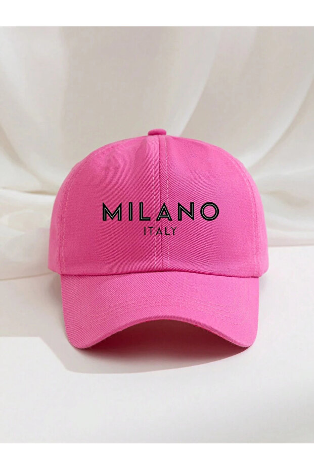 قبعة ميلانو المطبوعة ذات الأزرار القابلة للتعديل - 1