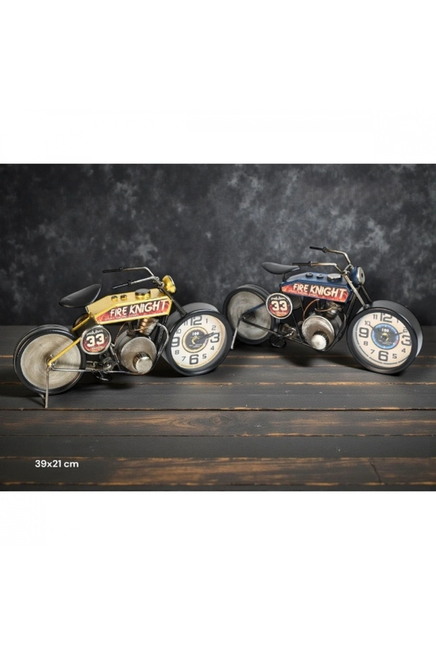 Racing Engine Design Desktop Clock - 2