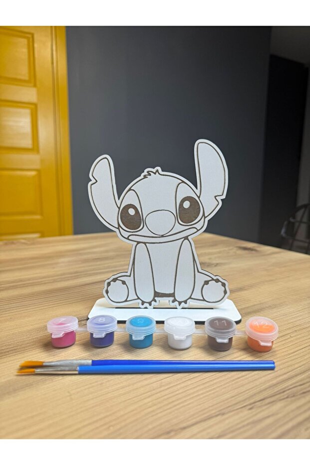Stitch Boyama Seti Ahşap - 3