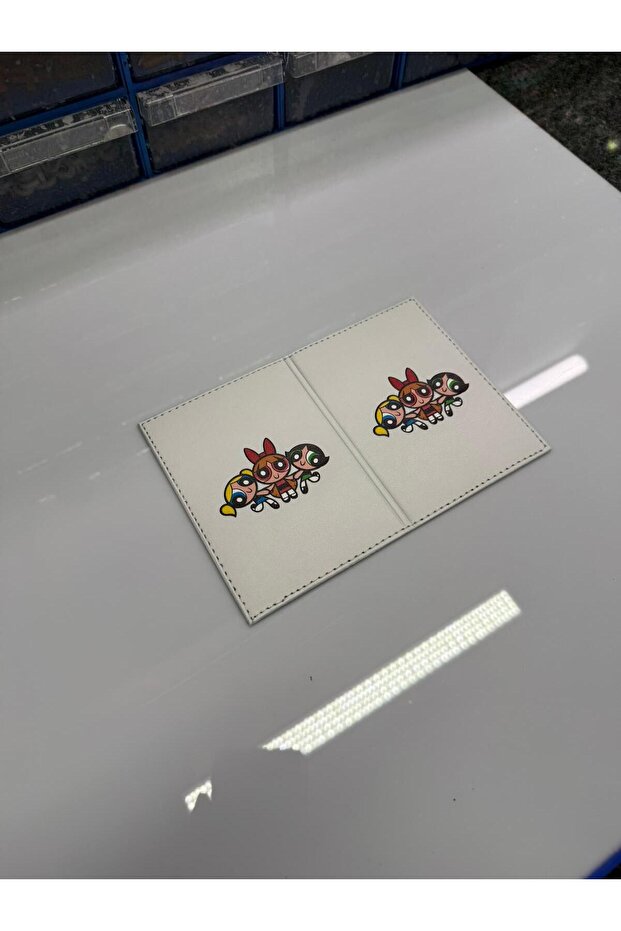 Girls White License Cover