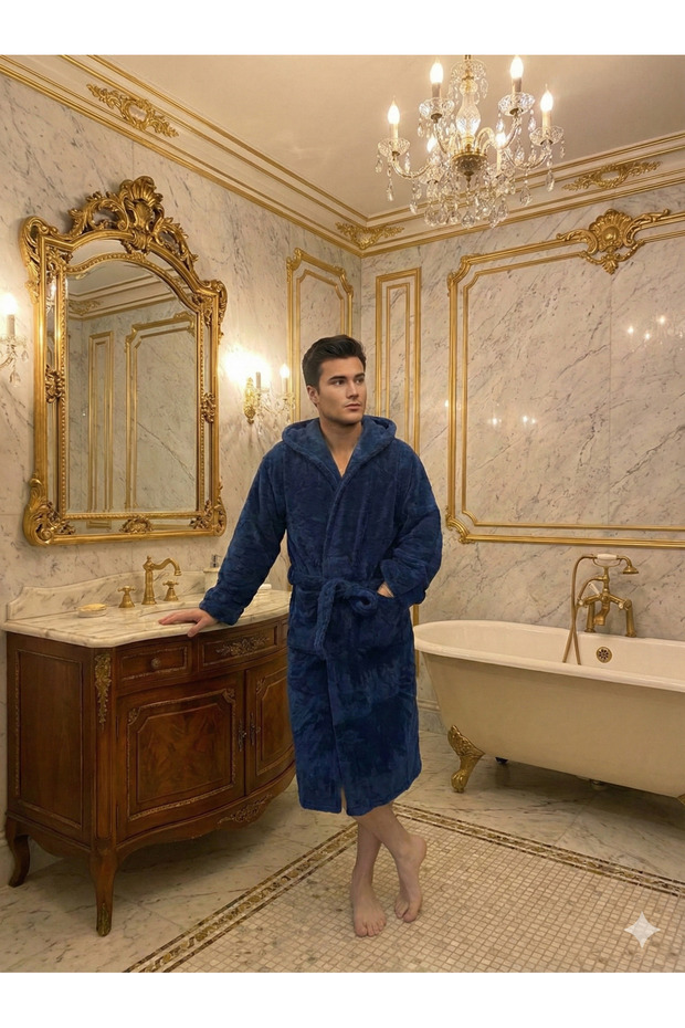 Plus Size Bathrobe - 2