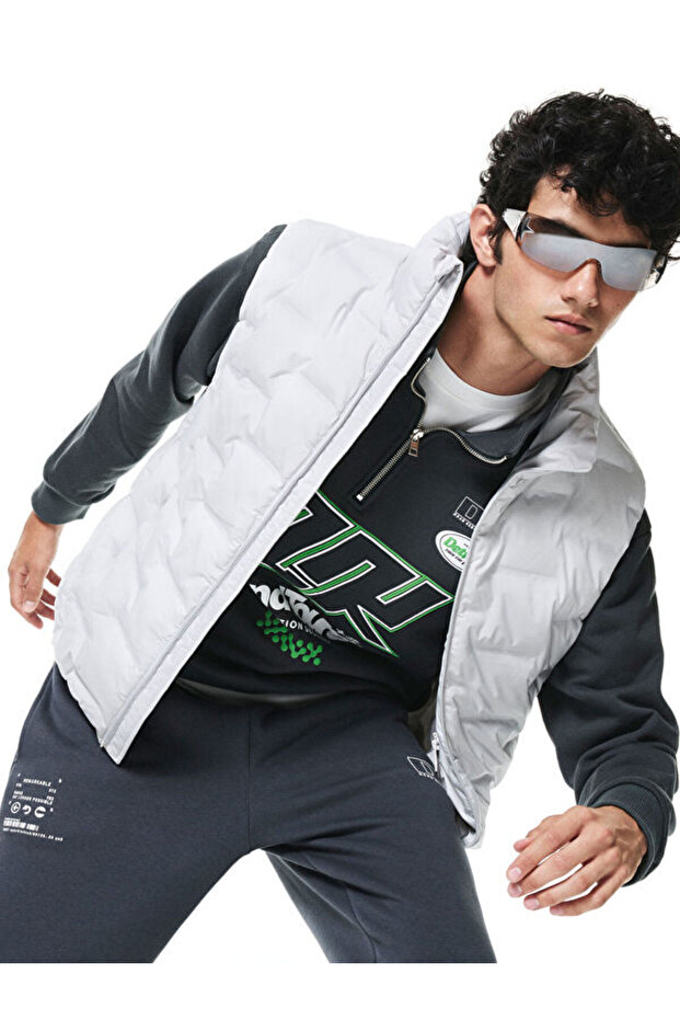 Esvab • Modern & Distinctive Regular Fit Stand Collar Men's Puffer Vest