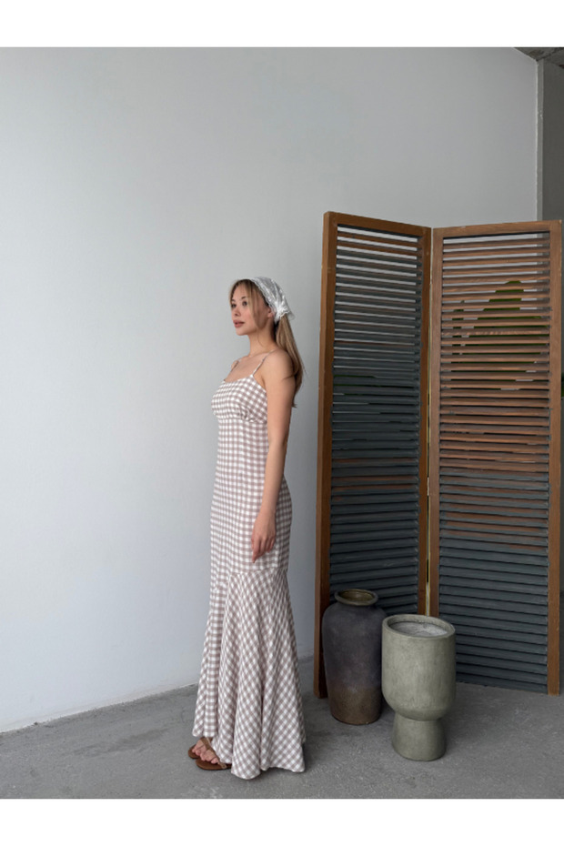 Καρό φόρεμα - 4