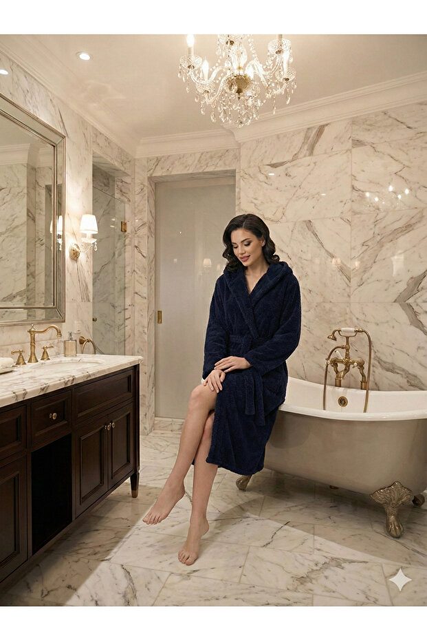 رداء حمام مقاس كبير - 2