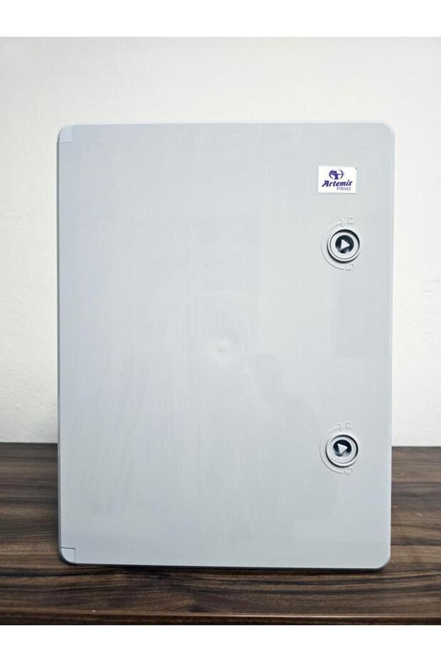 صندوق فيوزات كهربائي من البلاستيك ABS مقاس 30 × 40 × 17 سم، قفل مزدوج، متين، IP65، مقاوم للهب