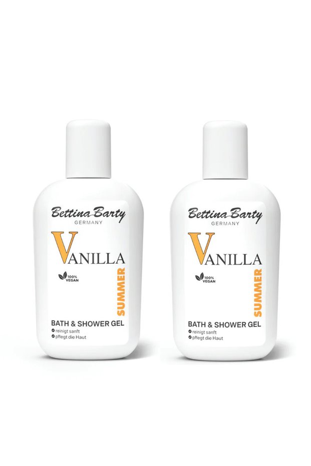 Summer Vanilla Bath & Shower Gel - Summer Vanilla Bath & Shower Gel Mini Size 50 ml 2 Pieces