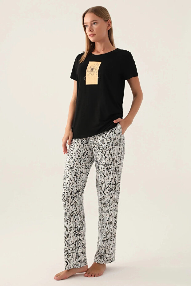 KADIN İKİLİ TAKIM - SİYAH - 1