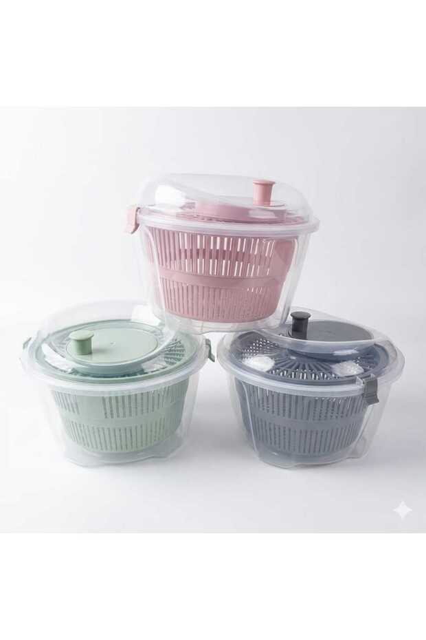 Practical Salad and Vegetable Dryer | Salad Dryer, Vegetable Greenery Lettuce Washing and Drying Container