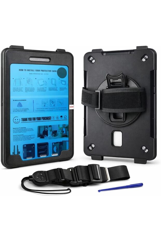 Hyphen Samsung Galaxy Tab Active 3 8.0 Case (T570/T575/T577) – Heavy Duty Rugged Shockproof Case