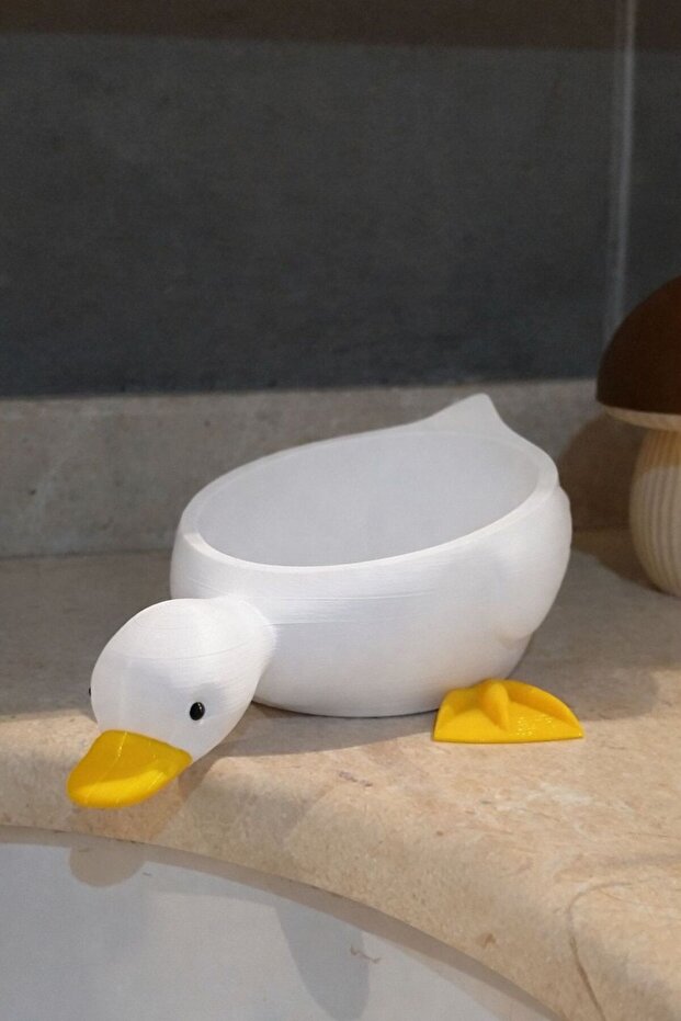 حامل صابون لطيف على شكل بطة - 1