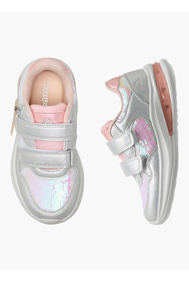 Sports Shoes with Hook & Loop Closure, Light-Up Pattern