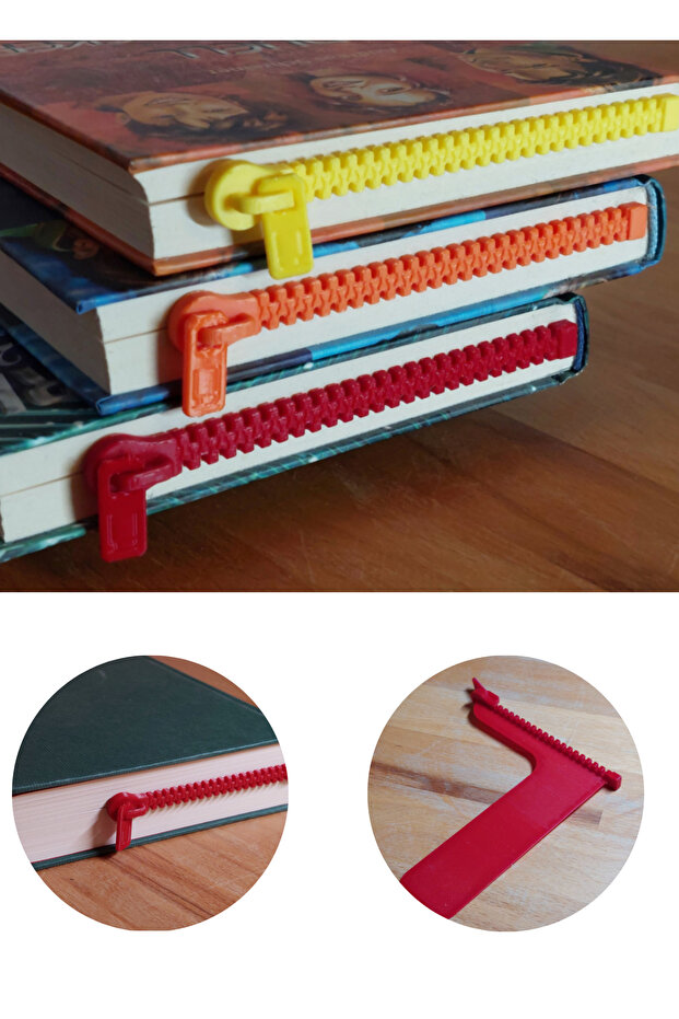Zippered Bookmark