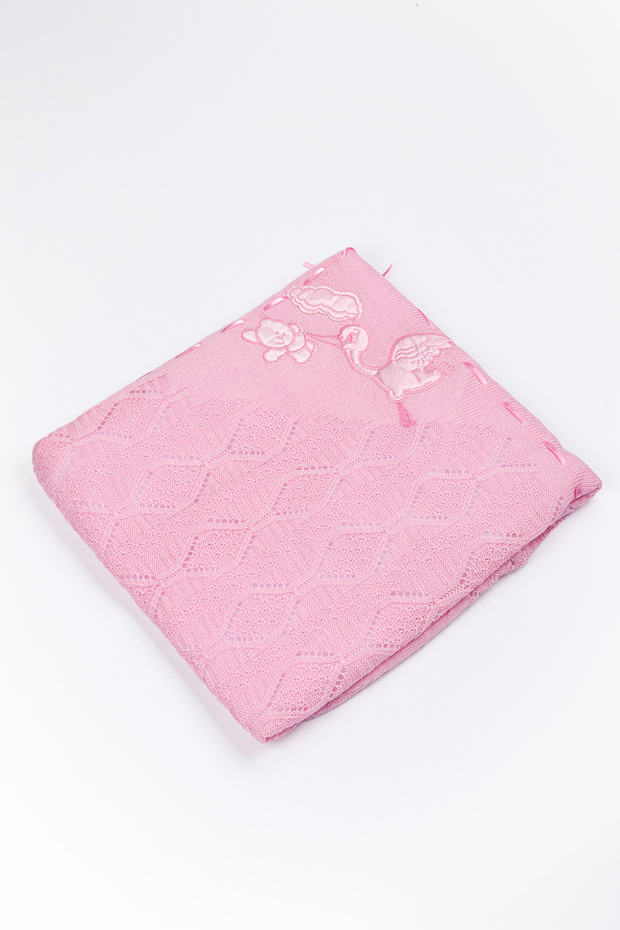 Embroidered Knitwear Welsoft Blanket 85*95